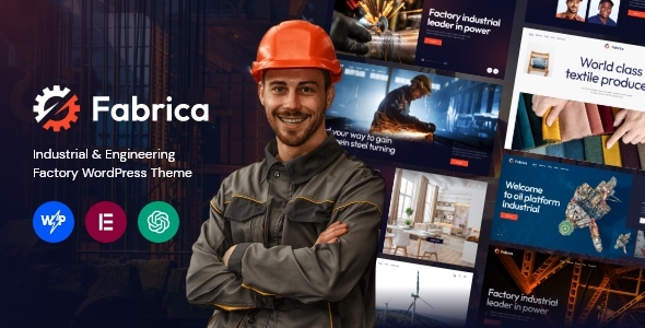 Fabrica v1.0 - Industrial & Engineering Factory WordPress Theme