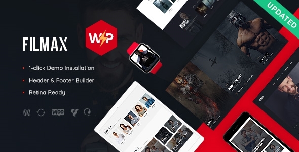 Filmax v1.1.1 - Movie Magazine WordPress Theme