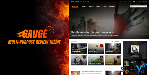 Gauge v6.48 - Multi-Purpose Review Theme