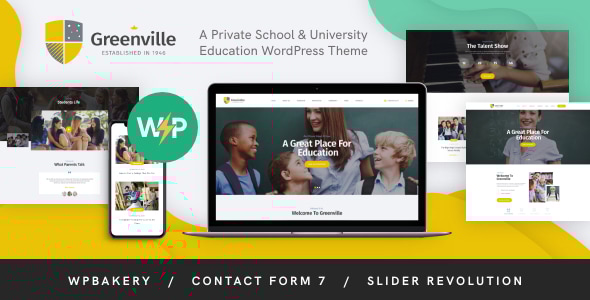 Greenville v1.3.3 - A Private School WordPress Theme