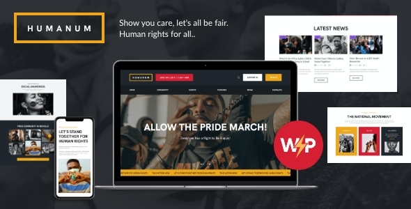 Humanum v1.0 - Human Rights WordPress Theme