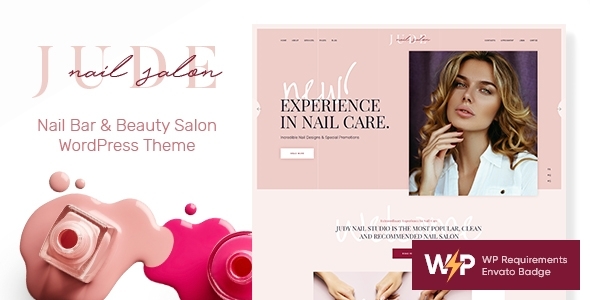 Jude v1.1.1 - Nail Bar & Beauty Salon WordPress Theme