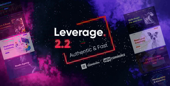 Leverage v2.0.4 - Creative Agency & Portfolio WordPress Theme