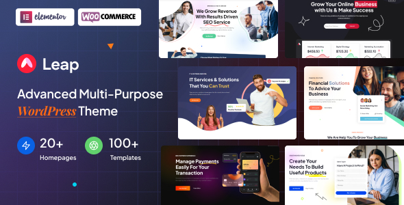 Leap v1.0.0 - Multi-purpose WordPress Theme