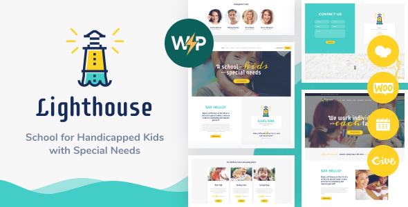 Lighthouse v1.2.3 - School for Handicapped Kids with Special Needs WordPress Theme