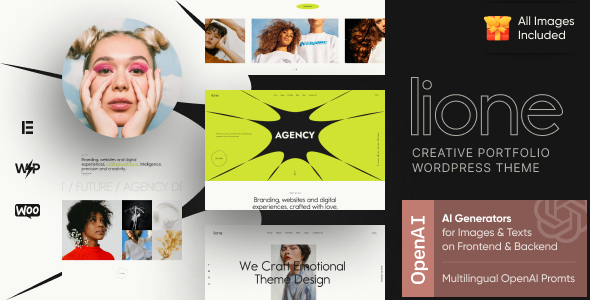 Lione v1.1.1 - Personal Portfolio for Creatives WordPress Theme