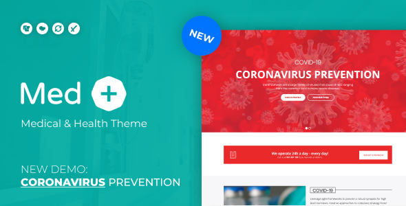 MedPlus v1.5 – Medical & Health WordPress Theme