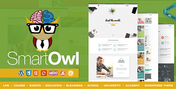 SmartOWL v3.3 - LMS Education WordPress Theme + RTL