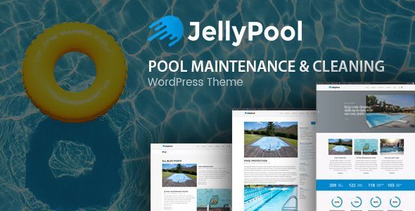 JellyPool v1.3 - Pool Maintenance & Cleaning Theme