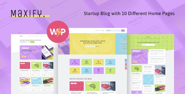 Maxify v1.0.10 - Startup & Business News WordPress Blog Theme