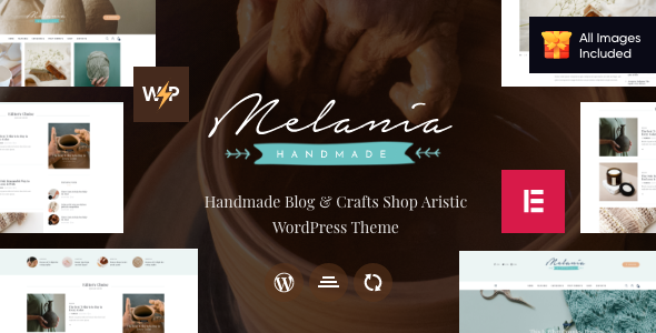Melania v1.5.3 - Handmade Blog & Shop WordPress Theme