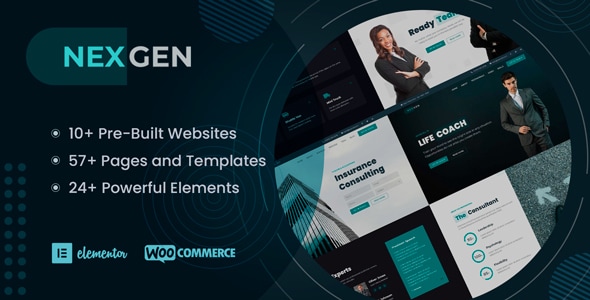 Nexgen v1.1.6 - Consulting and Business WordPress Theme