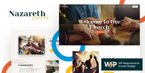 Nazareth v1.0.8 - Church & Religion WordPress Theme