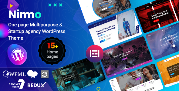 Nimmo v1.1.5 - One page WordPress