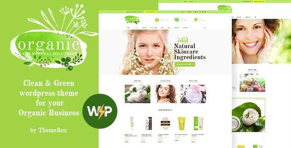 Organic Beauty v1.4.2 - Store & Natural Cosmetics Theme