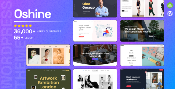 Oshine v7.0.1 - Creative Multi Purpose Theme