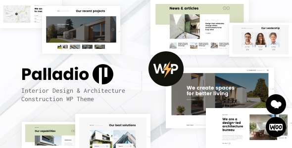 Palladio v1.1.8 - Interior Design & Architecture Theme