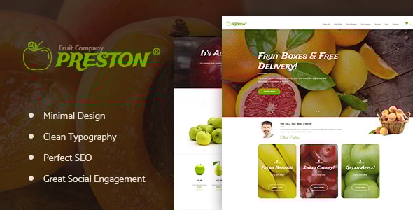 Preston v1.2.1 - Fruit Company & Organic Farming