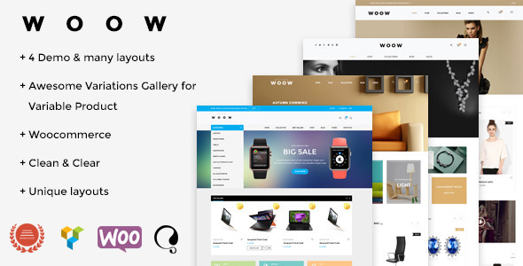 WOOW v1.1.53 - Responsive WooCommerce Theme
