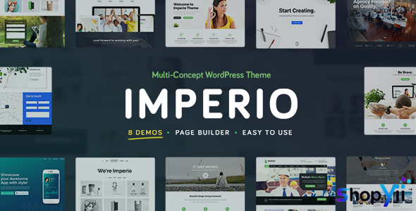 Imperio v2.2 - Business, E-Commerce, Portfolio & Photography