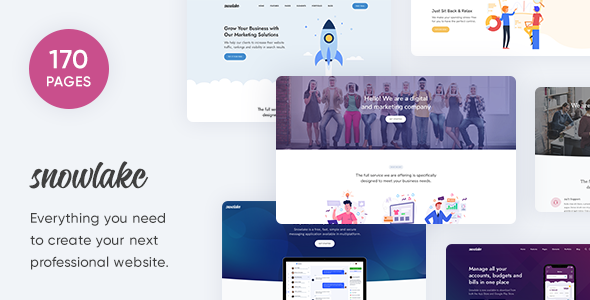 Snowlake v1.0.1 - Creative Business & Startup Template