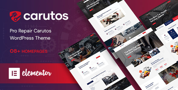 Carutos v1.0.7 - Car Repair Services & Auto Parts WooCommerce WordPress Theme