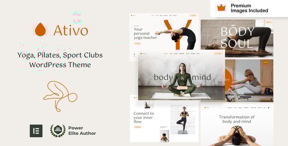 Ativo v5 - Pilates Yoga WordPress Theme