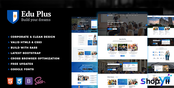 Edu Plus - Education Template
