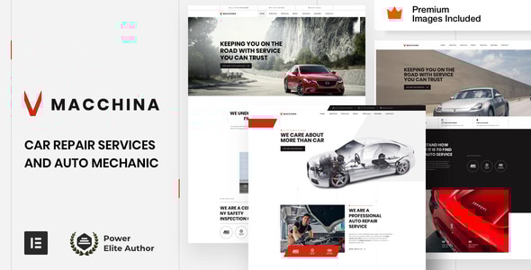 Macchina v4.0 - Auto Repair WordPress