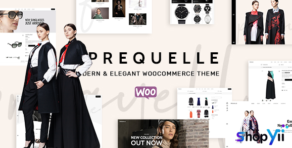 Prequelle v1.9.7 - Elegant and Modern WooCommerce Theme
