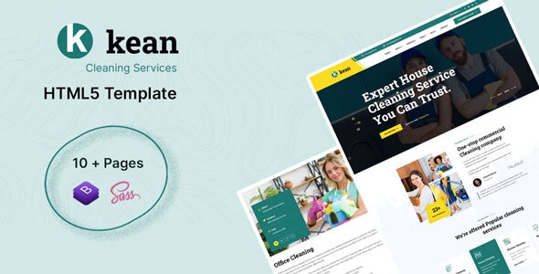 Kean v1.0 - Cleaning Services HTML5 Template