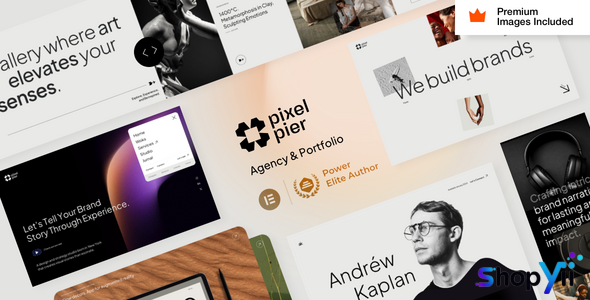 Pixelpiernyc v4.3 - Creative Agency and Portolio WordPress Theme