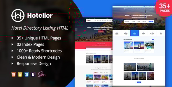 Hotelier v1.0 - directory listing HTML template