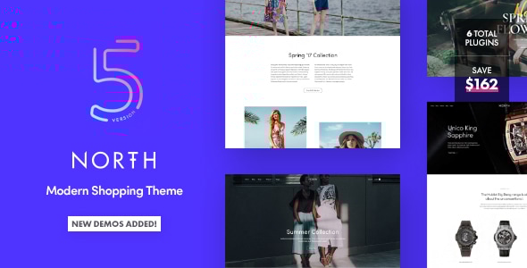 North v5.4.3 - Responsive WooCommerce WordPress Theme