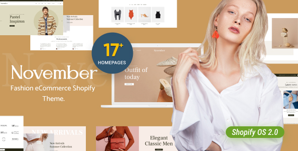 November v2.0 - Multipurpose Sections Shopify Theme