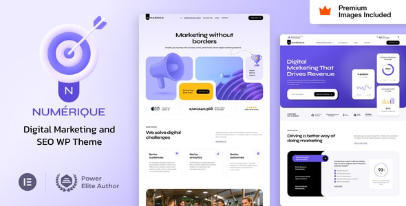 Numérique v1.0 - SEO Digital Marketing WordPress