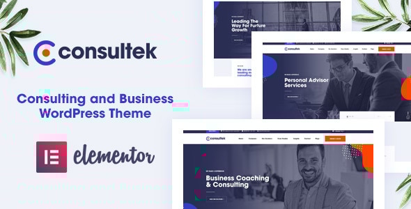 Consultek v1.0.4 - Consulting Business WordPress Theme