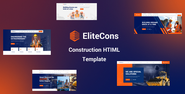 Elitecons v1.0 - Construction Building HTML Template