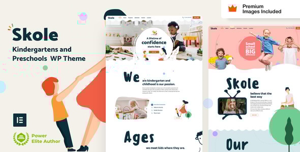 Skole v2.0 - School Kindergarten WordPress Elementor