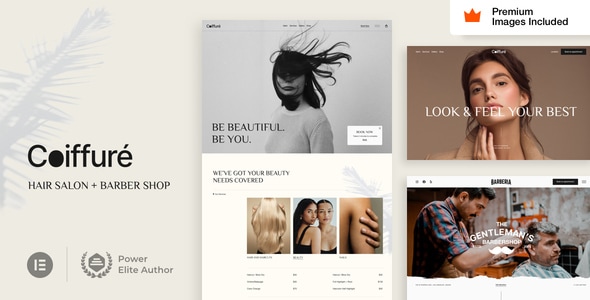 Coiffure v6.0 - Hair Salon & Barber WordPress Theme