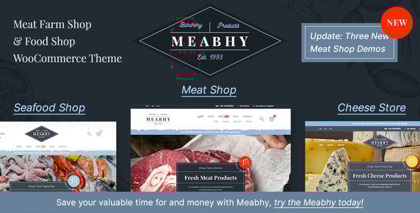 Meabhy v2.0.0 - Meat Farm & Food Shop