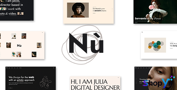 Nù v1.0.0 - Creative Portfolio WordPress Theme
