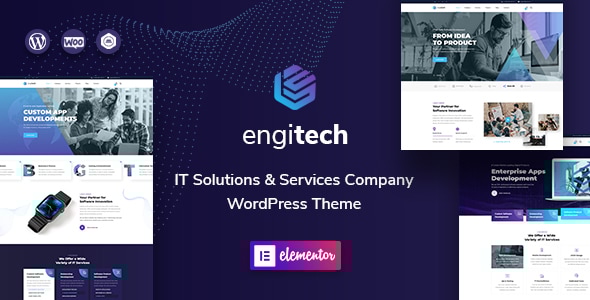 Engitech v1.3 - IT Solutions & Services WordPress Theme