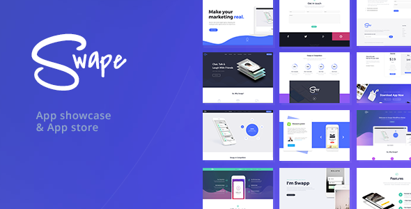 Swape v1.5.9 - App Showcase & App Store Theme