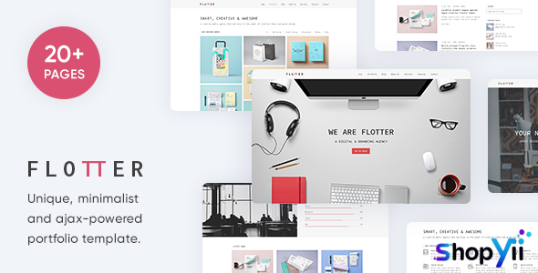 Flotter - Responsive Creative HTML5 Template