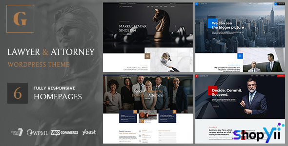 Goldenblatt v1.1.5 - Lawyer, Attorney & Law Office