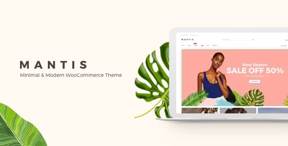 Mantis v1.3.0 - Minimal & Modern WooCommerce Theme