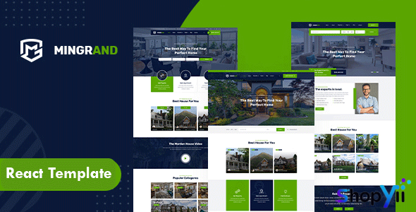 Mingrand v1.0 - Real Estate React Template