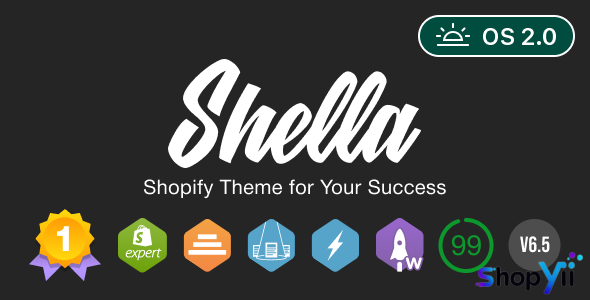 Shella v4.8.0 - Multipurpose Shopify Theme. Fast, Clean, and Flexible