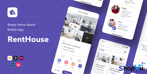 RentHouse v1.0 - Simply Home Search Mobile App